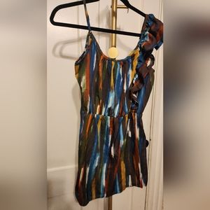 Juniors Deb Dress Sz L Pre-Loved Autumn Colors